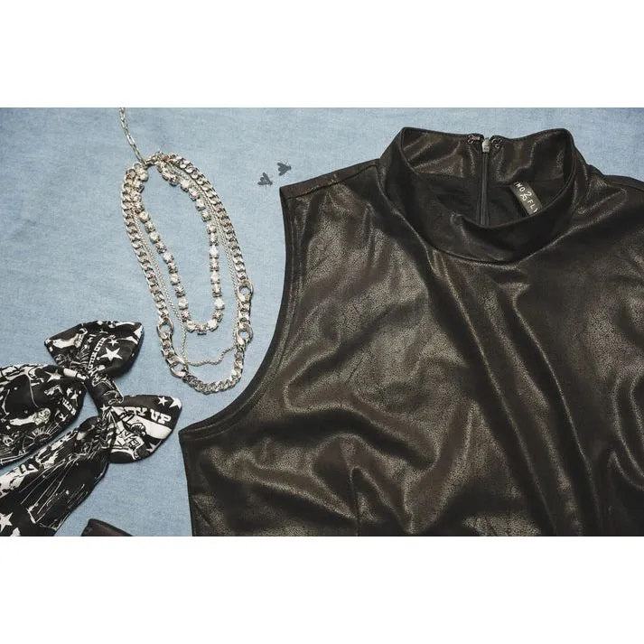 Women's TwoFly Leather Lust Dress