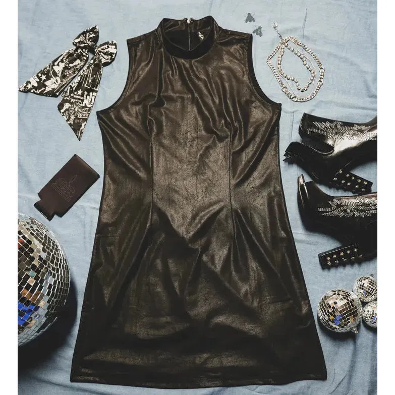Women's TwoFly Leather Lust Dress