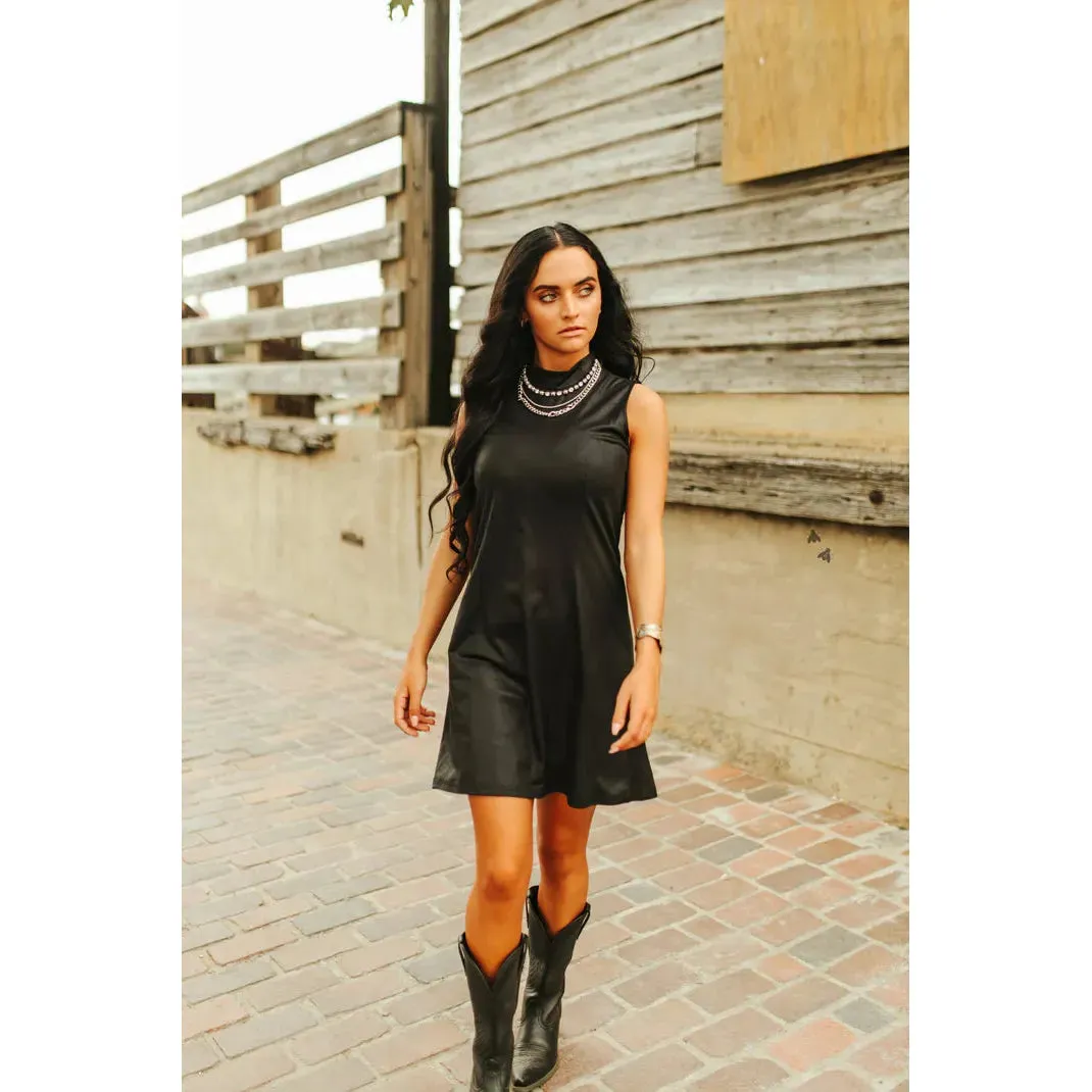 Women's TwoFly Leather Lust Dress