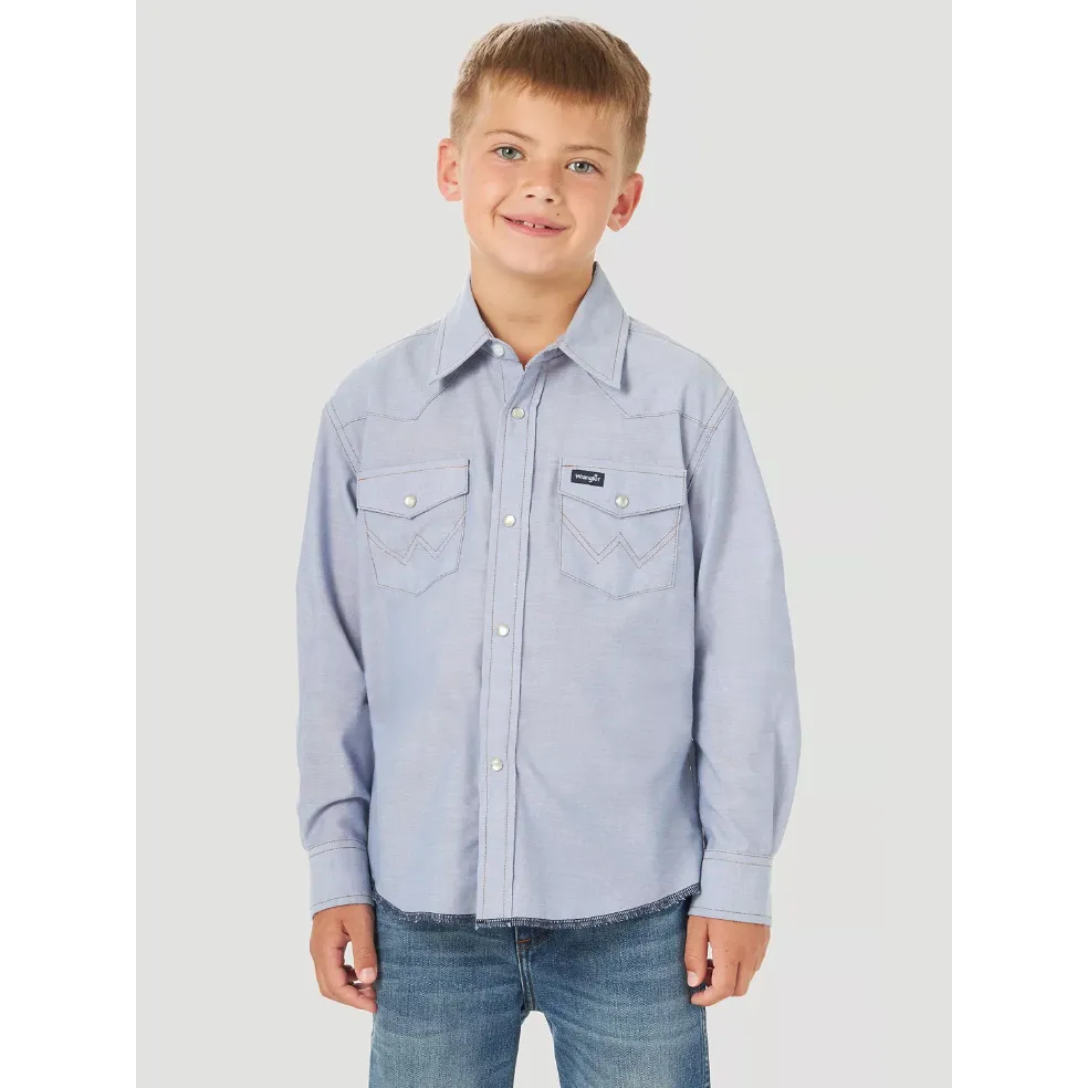 Wrangler Boy's Chambray Shirt